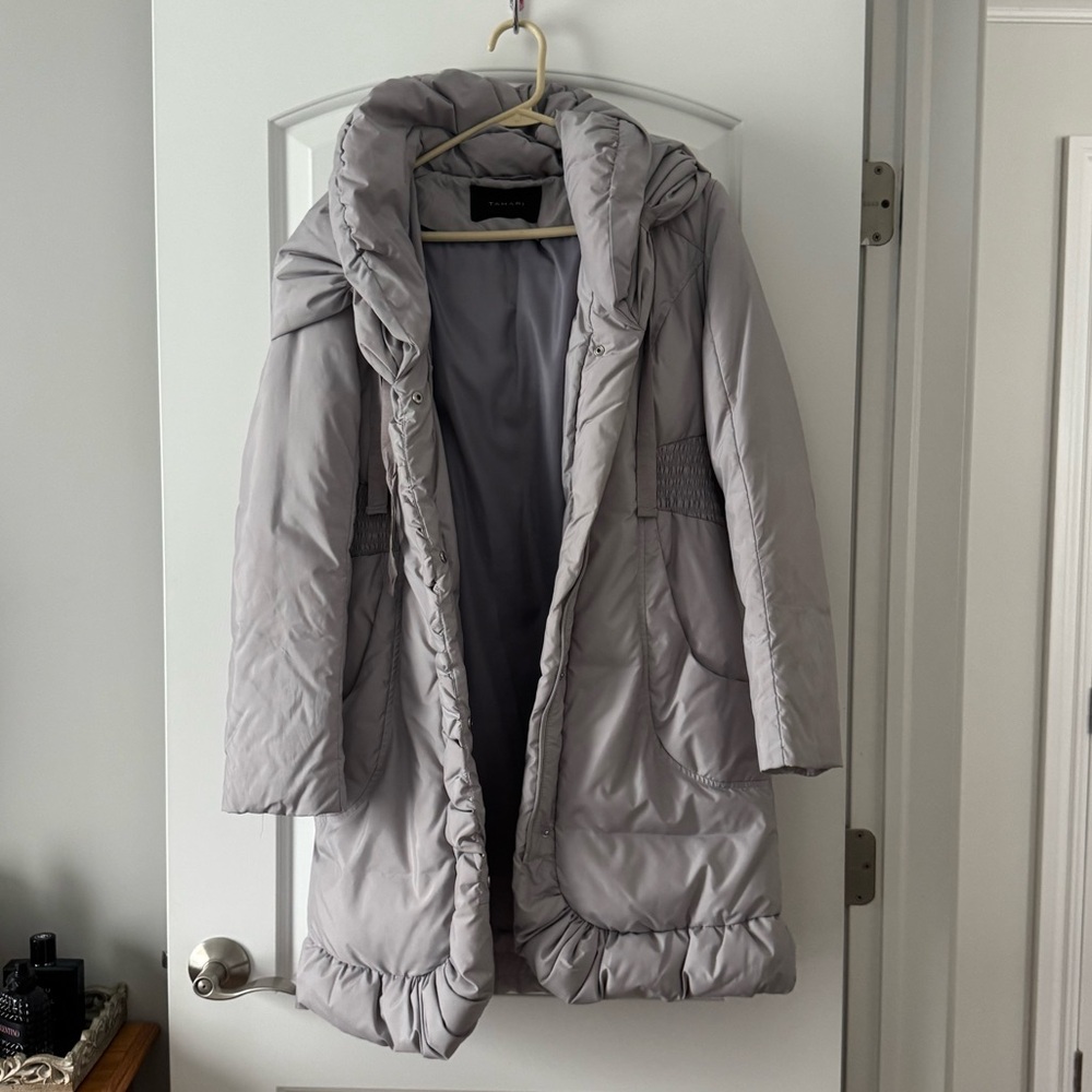 Women's Gray Puffer Coat